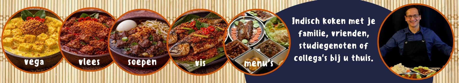 Indische kookworkshop banner